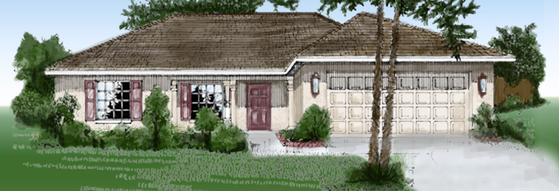 The Cedar Key Model Artistic Home